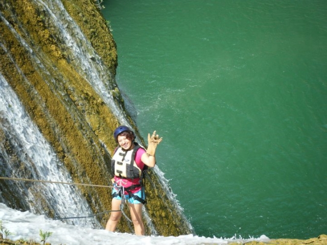 Rappel en la Huasteca Potosina 